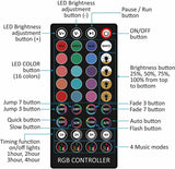 Smart LED Light Strips 5m Colour Changing Music Sync Mood Lights TV Glow Bedroom Living Room Ambiance Party Lighting with Alexa Google Home Bluetooth WiFi App & Remote Control Timer Function