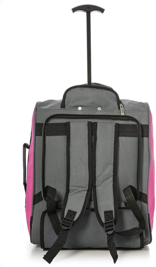 MiniMAX (45x36x20cm) Easyjet Maximum Cabin Trolley/Carry On Suitcase with Backpack and Pouch, Pack The Max