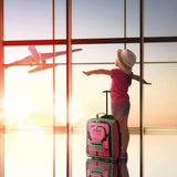 MiniMAX Childrens/Kids Luggage Carry On Trolley Suitcase with Backpack and Pouch for Your Favourite Doll/Action Figure/Bear (Pink + Teddy / Blue + Teddy)