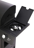Olsen & Smith 4+1 Gas Burner Garden Outdoor BBQ Barbecue Grill 4 Burners with Side Burner Hotplate & Storage 2 Wheels - Black