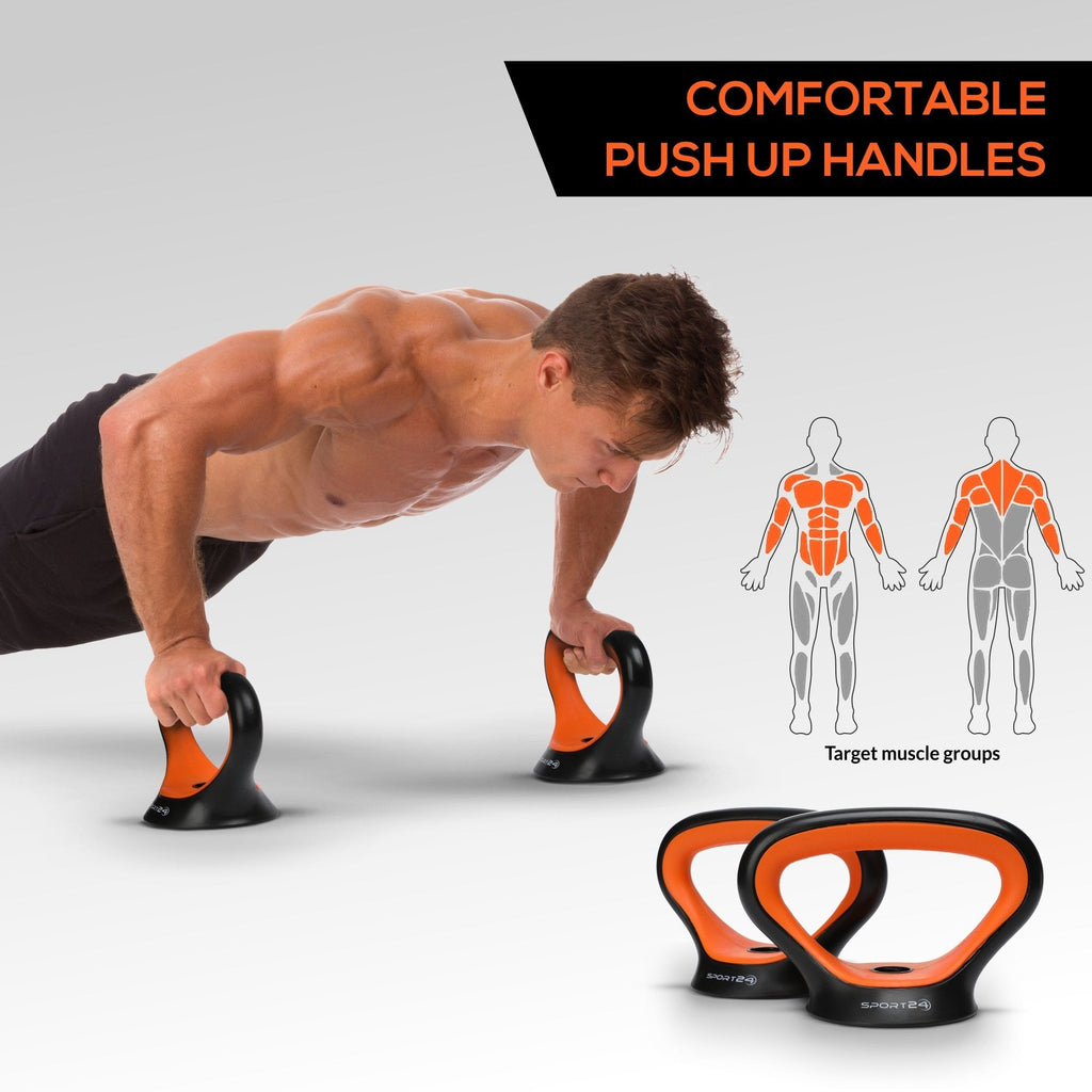 SPORT24 Adjustable Dumbbells Set 28KG, Multifunctional Free Weights Dumbbells Kettlebell Barbell for Starter Bodybuilding Fitness Training Home Gym Workout Exercise For Men and Women - Packed Direct UK