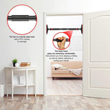 Sport24 Adjustable Telescopic Door Frame Body Weight Pull Up Chin Up Push Up Door Bar Wide Grip Heavy Duty For Home Gym Workout Fitness Muscle Training - Packed Direct UK