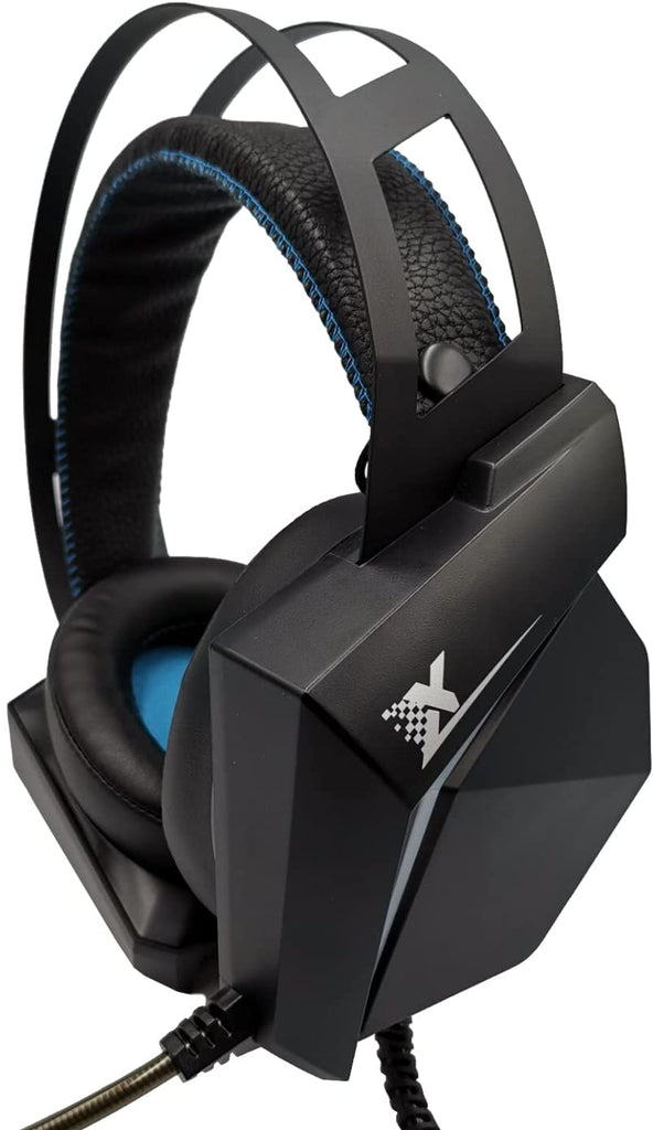 XTREME by O&S RGB Gaming Headset Stereo Surround Sound Gaming Headphones with LED Lights & Adjustable Mic for PS4 PS5 PC Xbox One Nintendo Switch Mac - Packed Direct UK