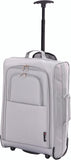 5 Cities 21"/55cm Carry On Lightweight Travel Cabin Approved Trolley Bag with Wheels Suit Case Hand Luggage with 2 Year Warranty