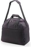 Aerolite 45x36x20 New and Improved easyJet Maximum Size Holdall Cabin Luggage Under Seat Flight Bag, CHARCOAL