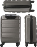 Aerolite 55cm Lightweight Hard Shell Cabin Hand Luggage with 4 Spinner Wheels for 360 Degree Manoeuvrability 21", Approved for Ryanair, easyJet, British Airways, Virgin Atlantic, Flybe and More