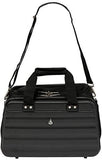 Aerolite Ryanair Maximum Size 40x20x25cm Hand Cabin Luggage Approved Hard Shell Travel Carry On Holdall Shoulder Under Seat Flight Bag 40x20x25 Black