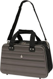 Aerolite Ryanair Maximum Size 40x20x25cm Hand Cabin Luggage Hard Shell Travel Carry On Holdall Shoulder Under Seat Flight Bag 40x20x25 Charcoal Set of 2