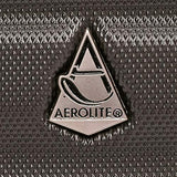 Aerolite Ryanair Maximum Size 40x20x25cm Hand Cabin Luggage Hard Shell Travel Carry On Holdall Shoulder Under Seat Flight Bag 40x20x25 Charcoal Set of 2