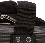 Aerolite Ryanair Maximum Size 40x20x25cm Hand Cabin Luggage Hard Shell Travel Carry On Holdall Shoulder Under Seat Flight Bag 40x20x25 Charcoal
