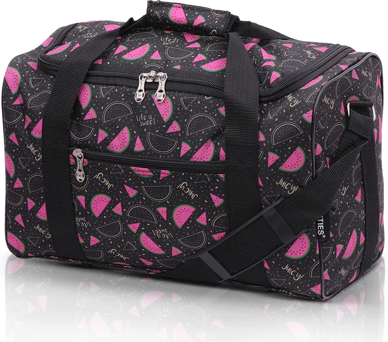 5 Cities 40x20x25 Ryanair Maximum Sized Travel Carry On Under Seat Cabin Holdall Lightweight – Take The Max on Board! with 2 Year Warranty