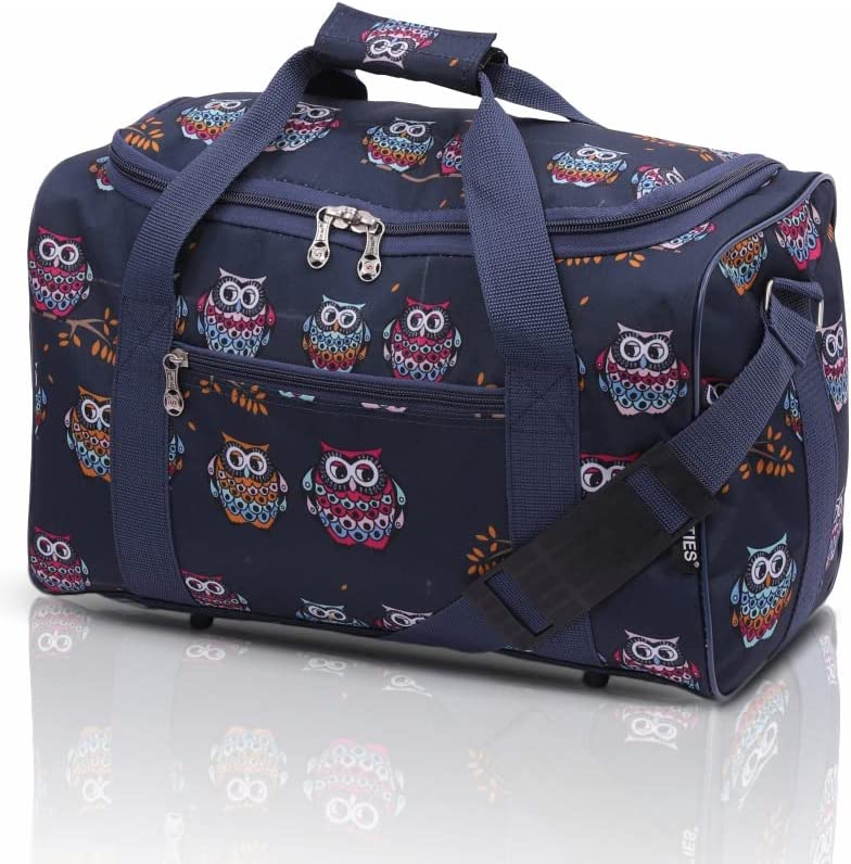 5 Cities 40x20x25 Ryanair Maximum Sized Travel Carry On Under Seat Cabin Holdall Lightweight – Take The Max on Board! with 2 Year Warranty