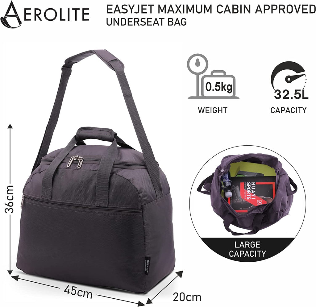 Aerolite Easyjet Hand Luggage Handbag Aerolite New Winter 2022