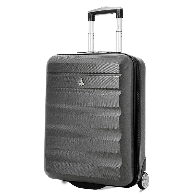 Aerolite (55x40x20cm) Ryanair Maximum Allowance 40L Lightweight Hard Shell Cabin Hand Luggage, Also Approved for easyJet, British Airways, Jet2 and More - Packed Direct UK