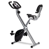 SPORT24 Stationary Upright Exercise Bike Bicycle with Back Rest for Indoor Home Use, LCD Monitor Screen , Cardio Trainer, Fitness, Multi-Resistance Levels, 2021 Edition - Packed Direct UK