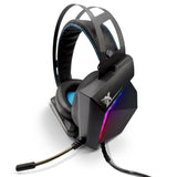 XTREME by O&S RGB Gaming Headset Stereo Surround Sound Gaming Headphones with LED Lights & Adjustable Mic for PS4 PS5 PC Xbox One Nintendo Switch Mac - Packed Direct UK